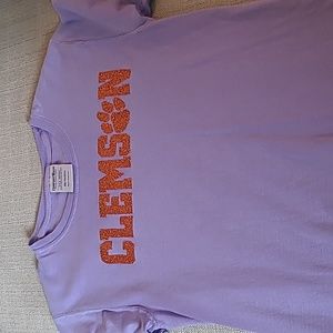 Short Sleeved Clemson Top